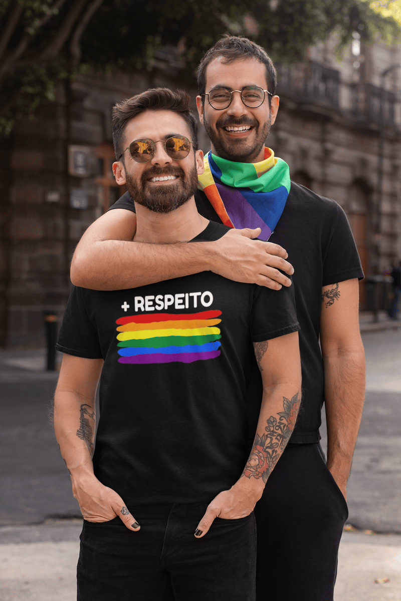 Nome do produto: T-shirt Tradicional +Respeito