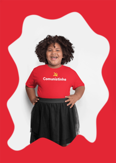 T-shirt Infantil Comunistinha