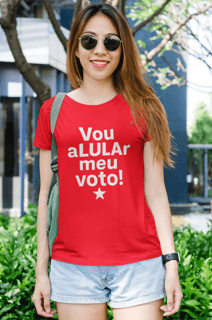 Nome do produto T-shirt Baby Look aLULAr