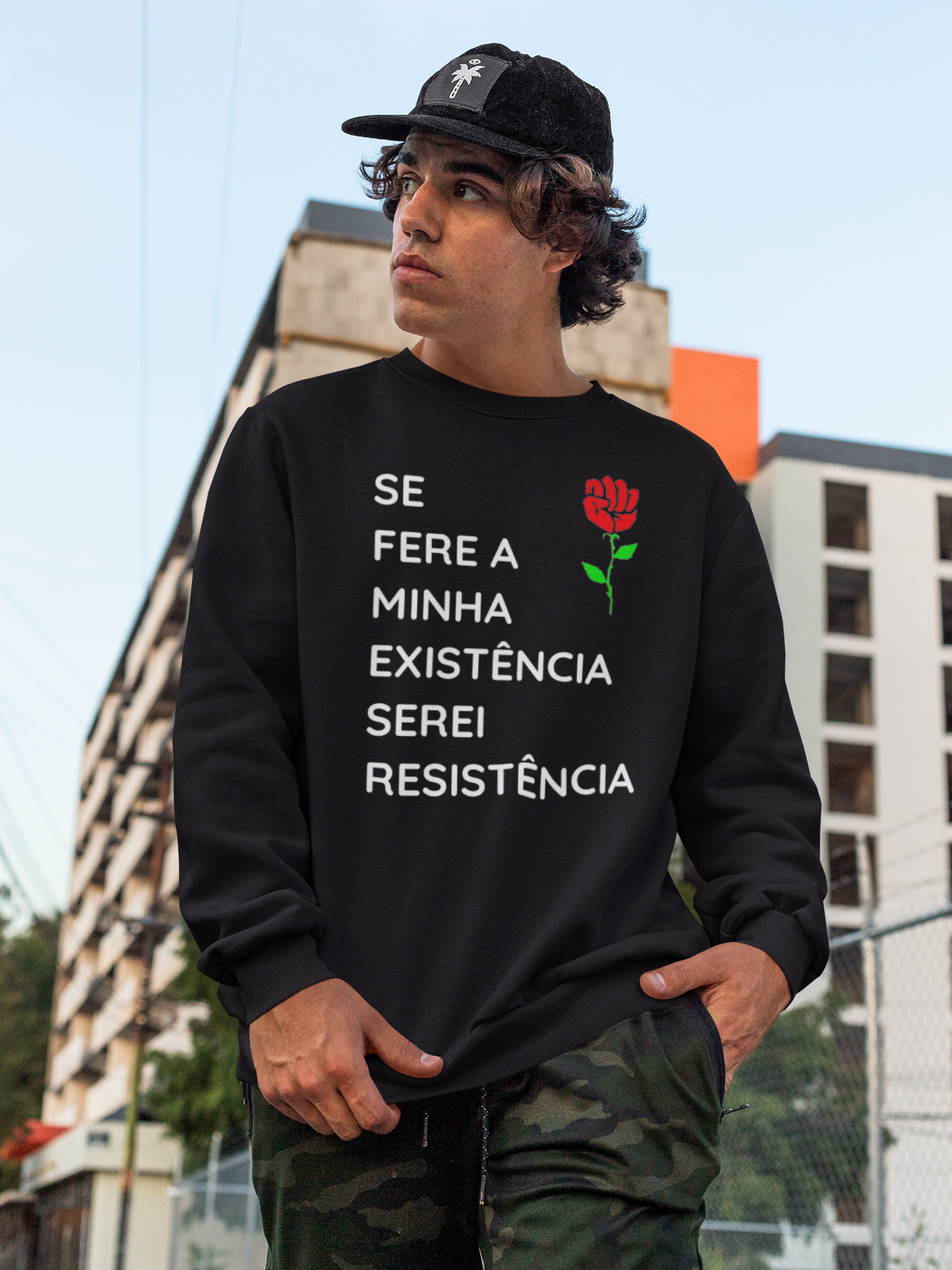 Moletom UNISSEX Serei Resistência