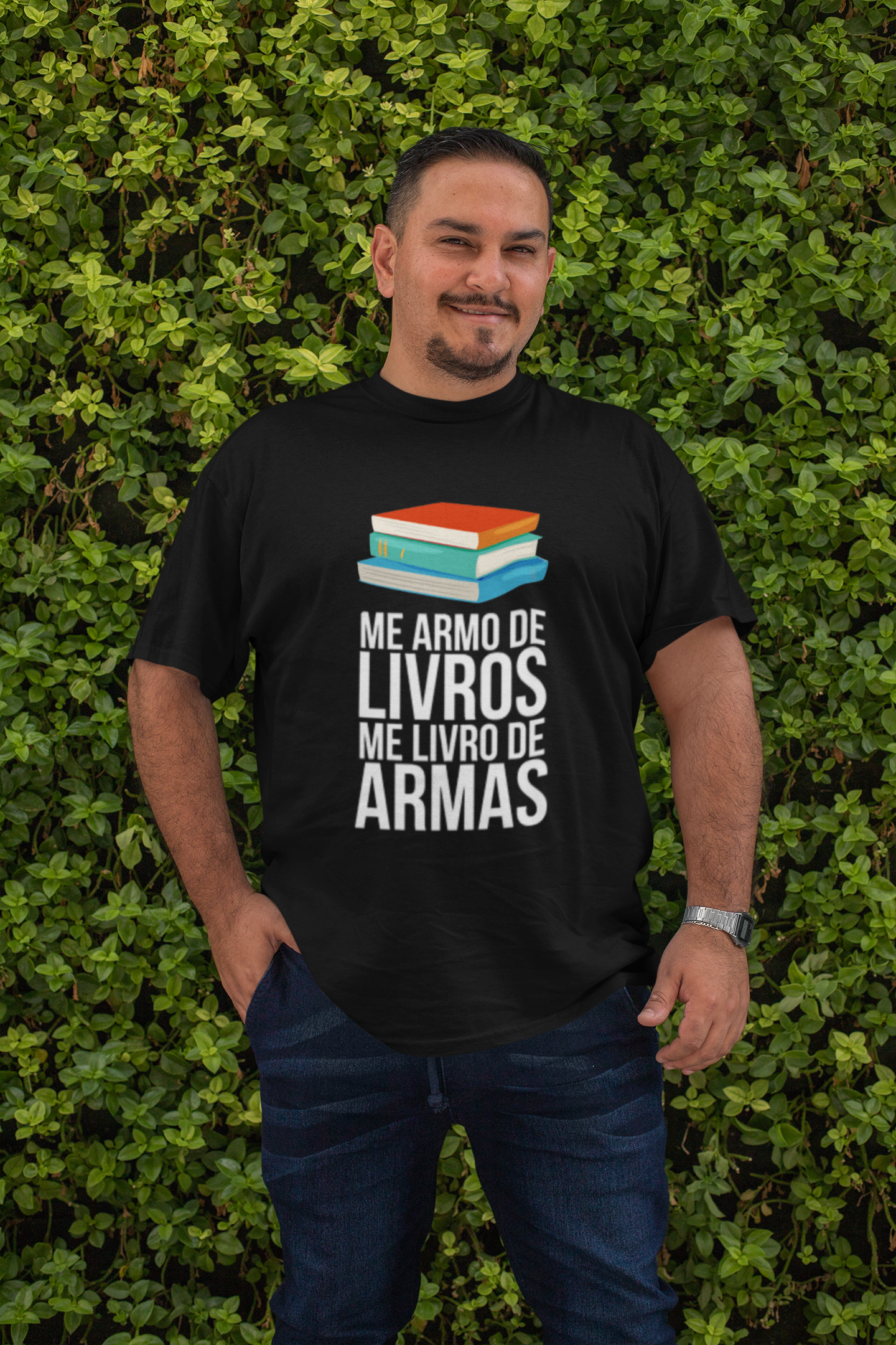 T-shirt Plus Size Livros