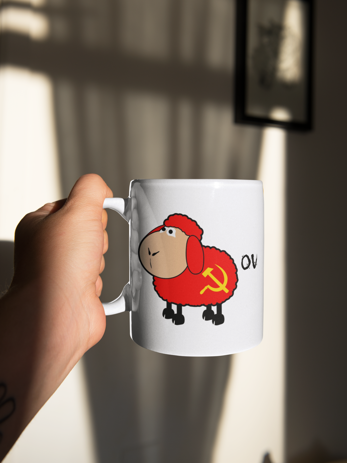 Caneca Ovelha Comunista