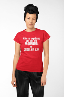 Nome do produto T-shirt Baby Look ORGULHE-SE!