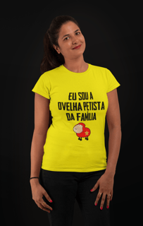 T-shirt Baby Look Ovelha Petista