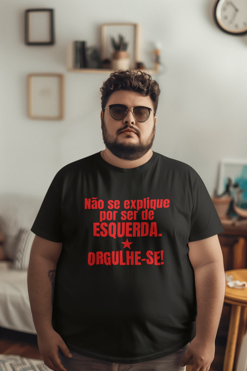 Nome do produto: T-shirt Plus Size ORGULHE-SE!