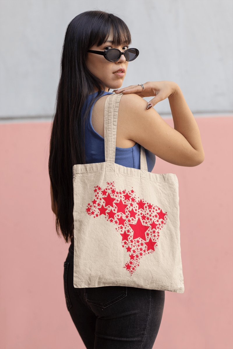 Nome do produto: Ecobag Brasil: Estrelas da Democracia
