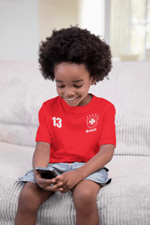 Nome do produto T-shirt Infantil Classic BRASIL