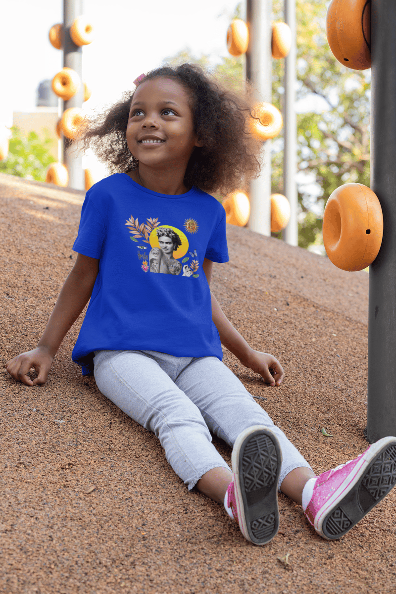 Nome do produto: T-shirt Infantil Frida Kahlo
