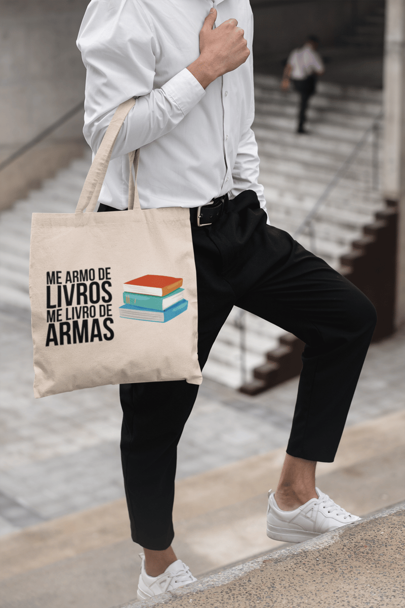 Nome do produto: Ecobag Livros