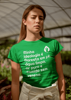 T-shirt Baby Look Ideologia