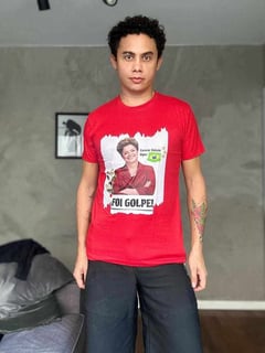 Nome do produto T-shirt Tradicional Dilma