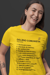 Nome do produto T-shirt Baby Look Delírio Comunista