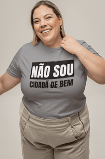 T-shirt Plus Size NÃO SOU