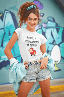 T-shirt Baby Look Ovelha Petista