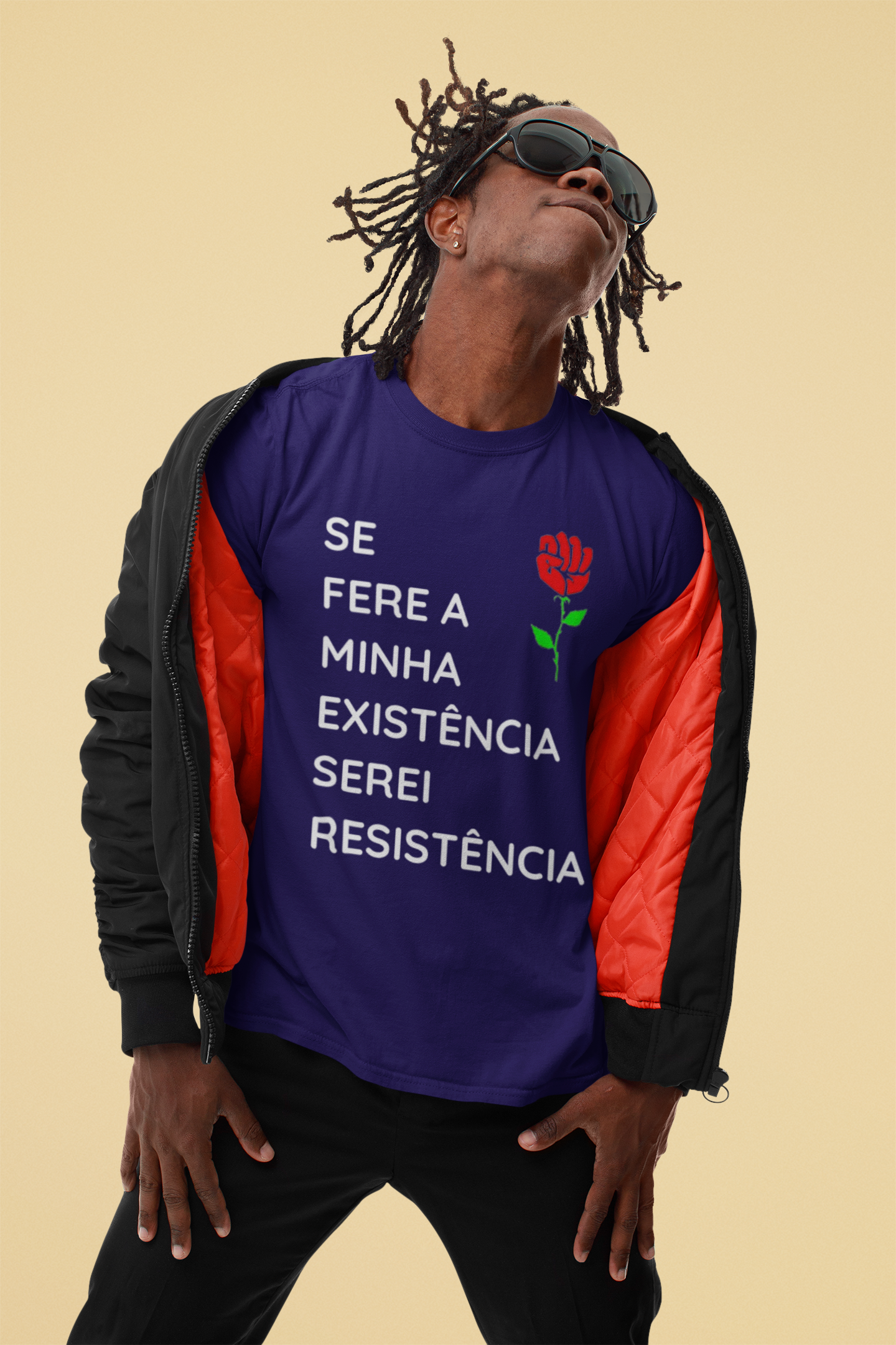 T-shirt Tradicional Serei Resistência