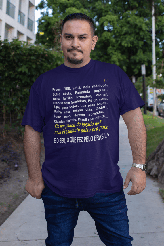 T-shirt Plus Size MEU PRESIDENTE