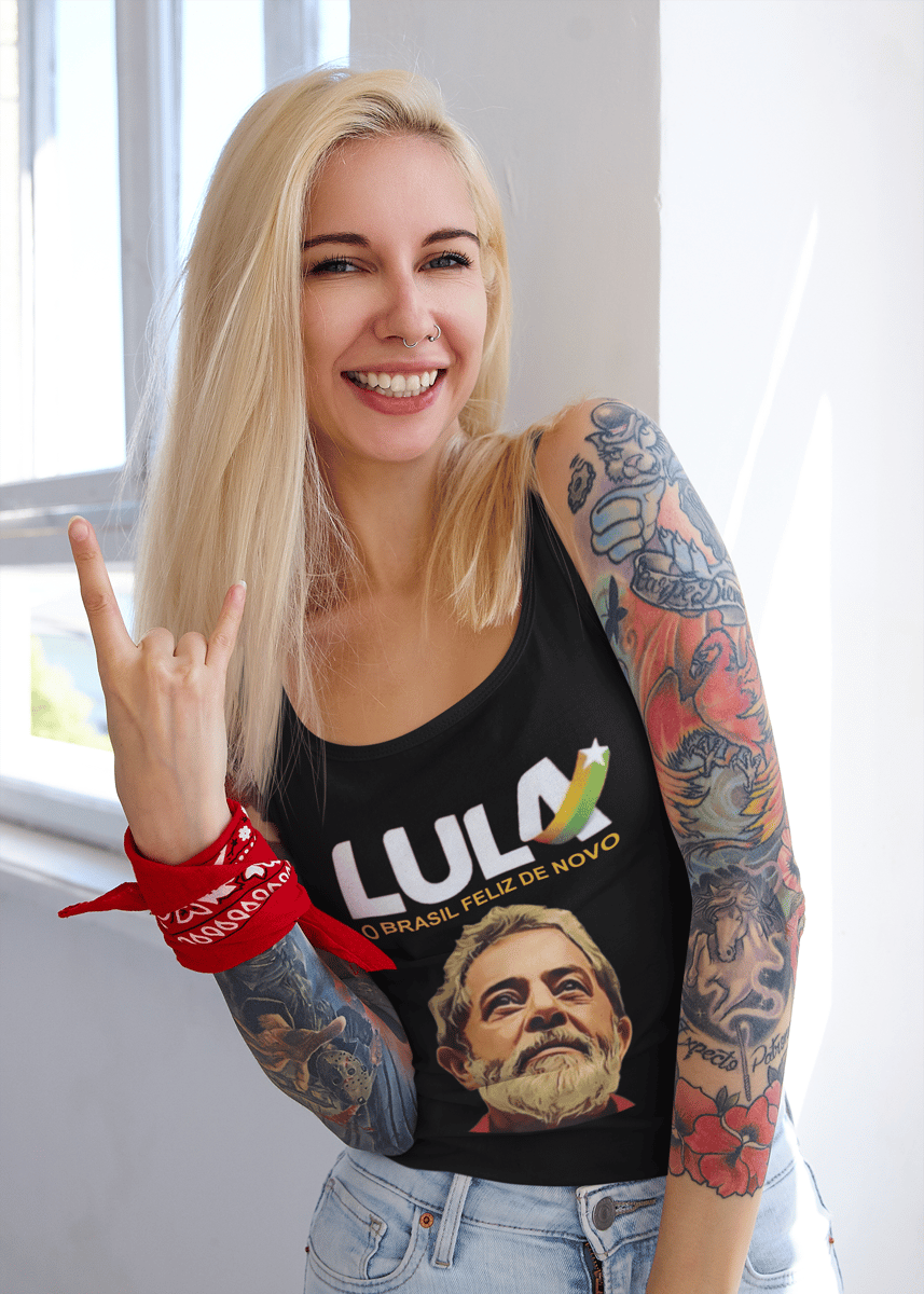 Nome do produto: Regata UNISSEX LULA BR
