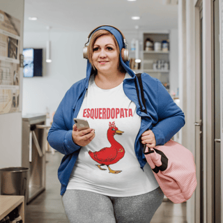 T-shirt Plus Size Esquerdopata