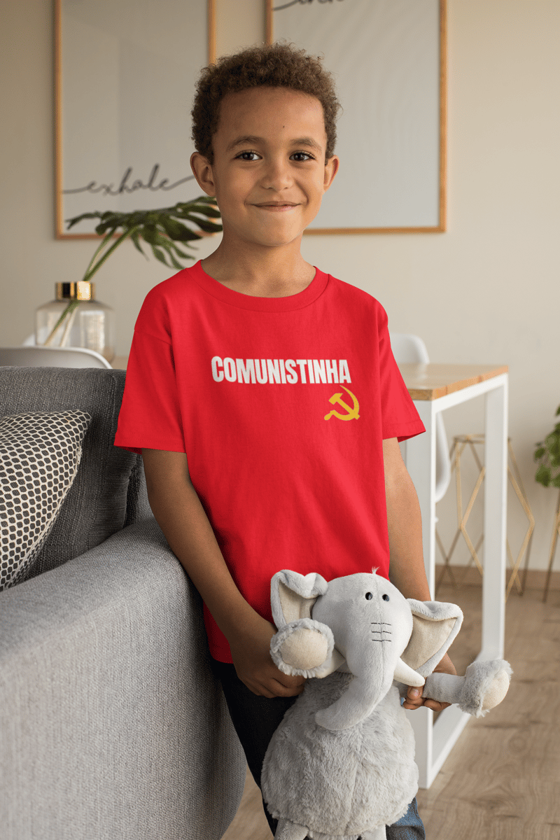 Nome do produto: T-shirt Infantil Classic Comunistinha