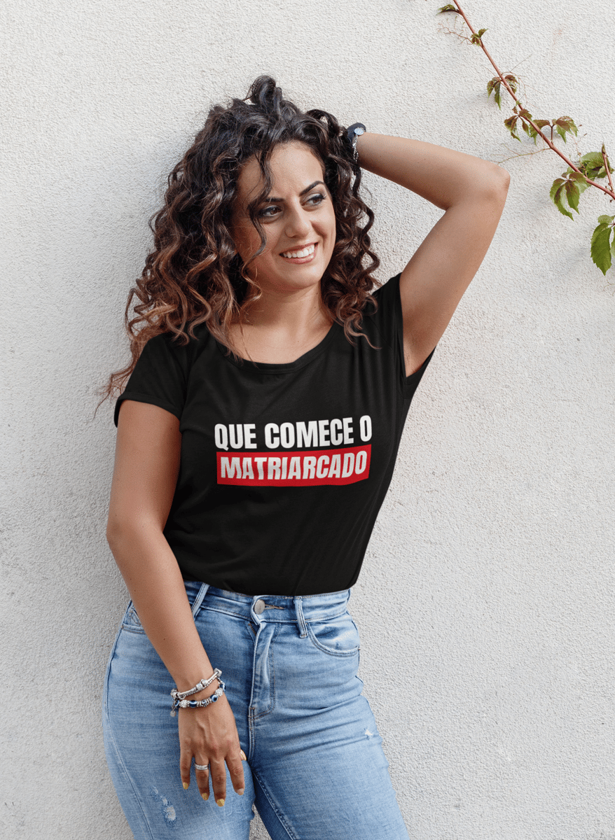 Nome do produto: T-shirt Baby Look Matriarcado