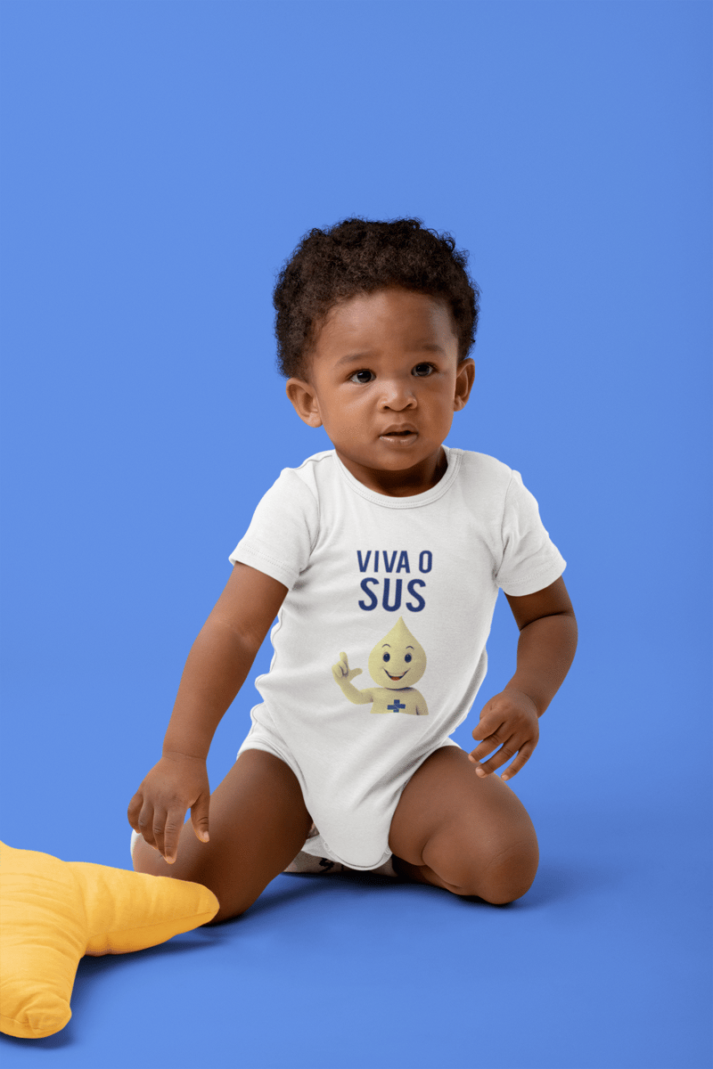 Nome do produto: Body Infantil Viva o SUS!