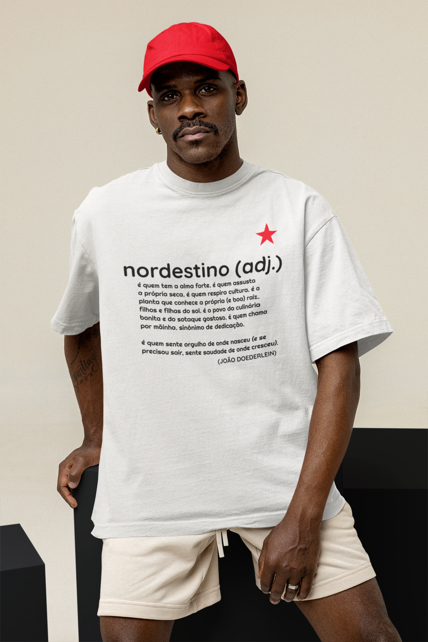 T-shirt Masculina Nordestino