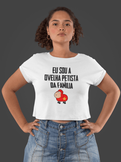 Nome do produto Cropped Ovelha Petista