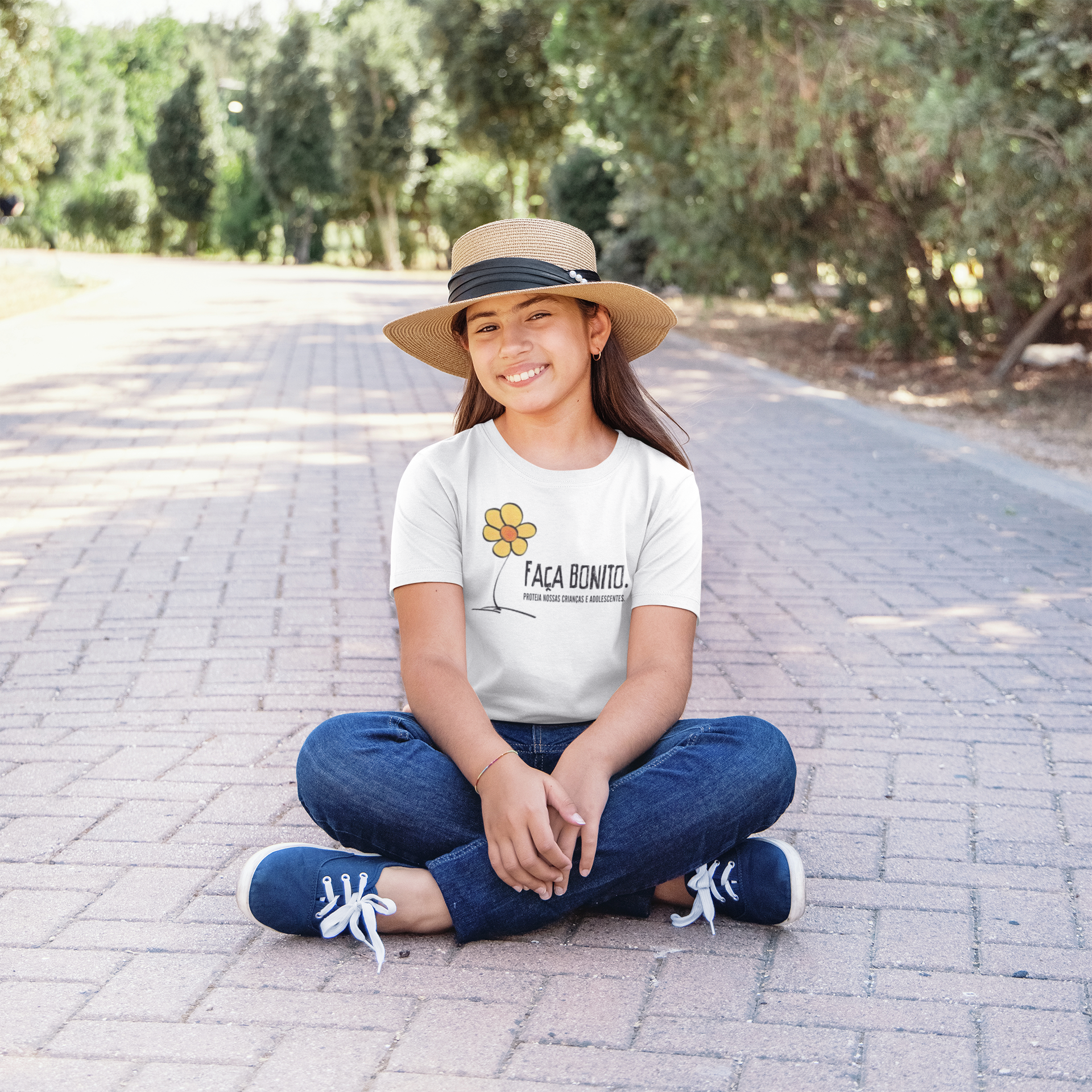 T-shirt Infantil Faça Bonito