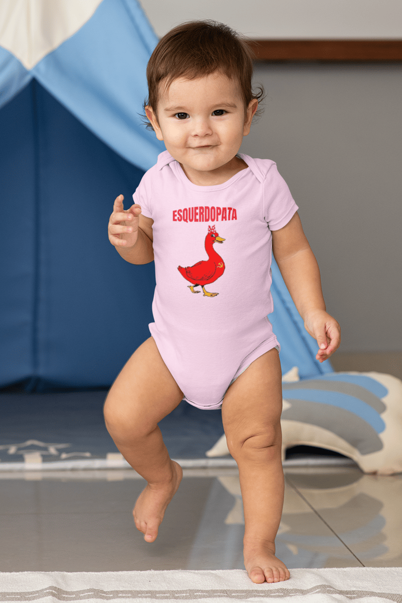 Nome do produto: Body Infantil Esquerdopata