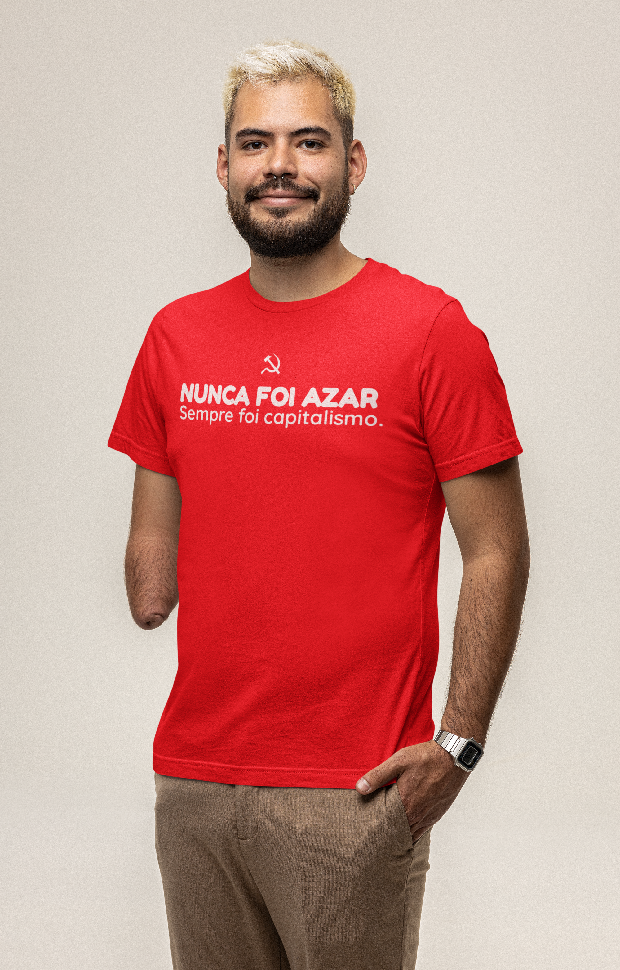 T-shirt Tradicional Capitalismo