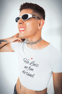 Nome do produto Cropped Há Luiz