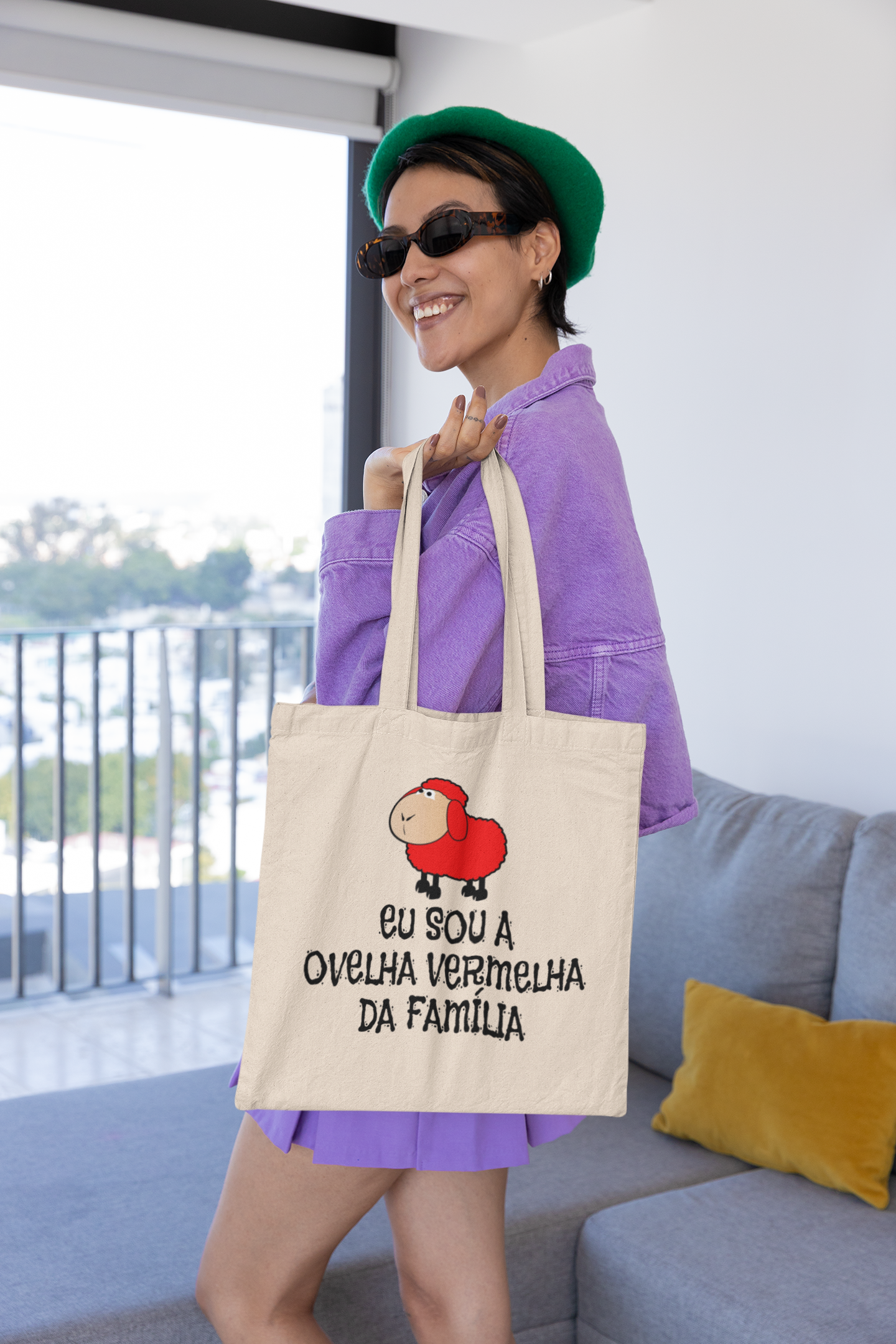 Ecobag Ovelha Vermelha