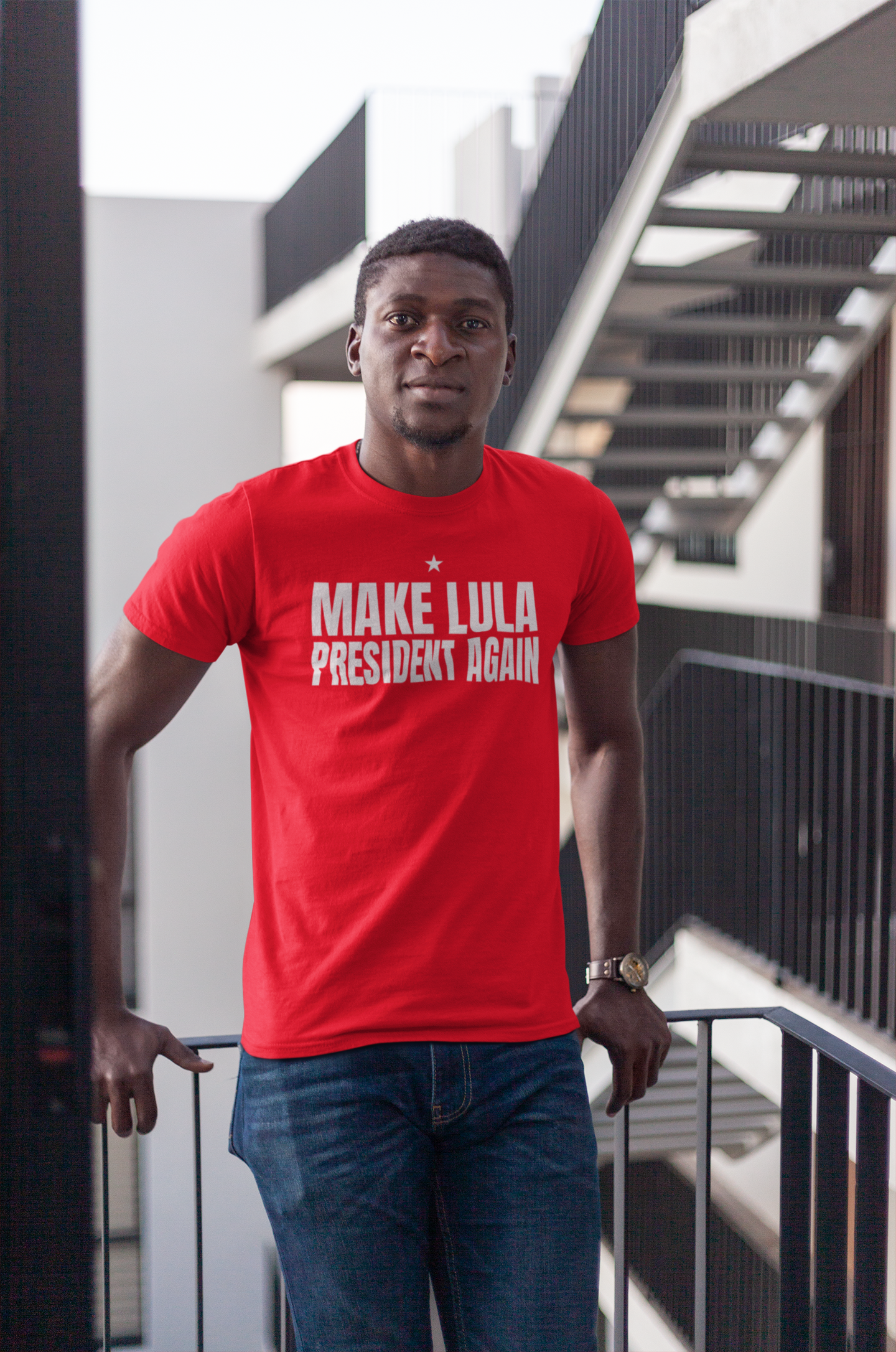 T-shirt Tradicional President Again