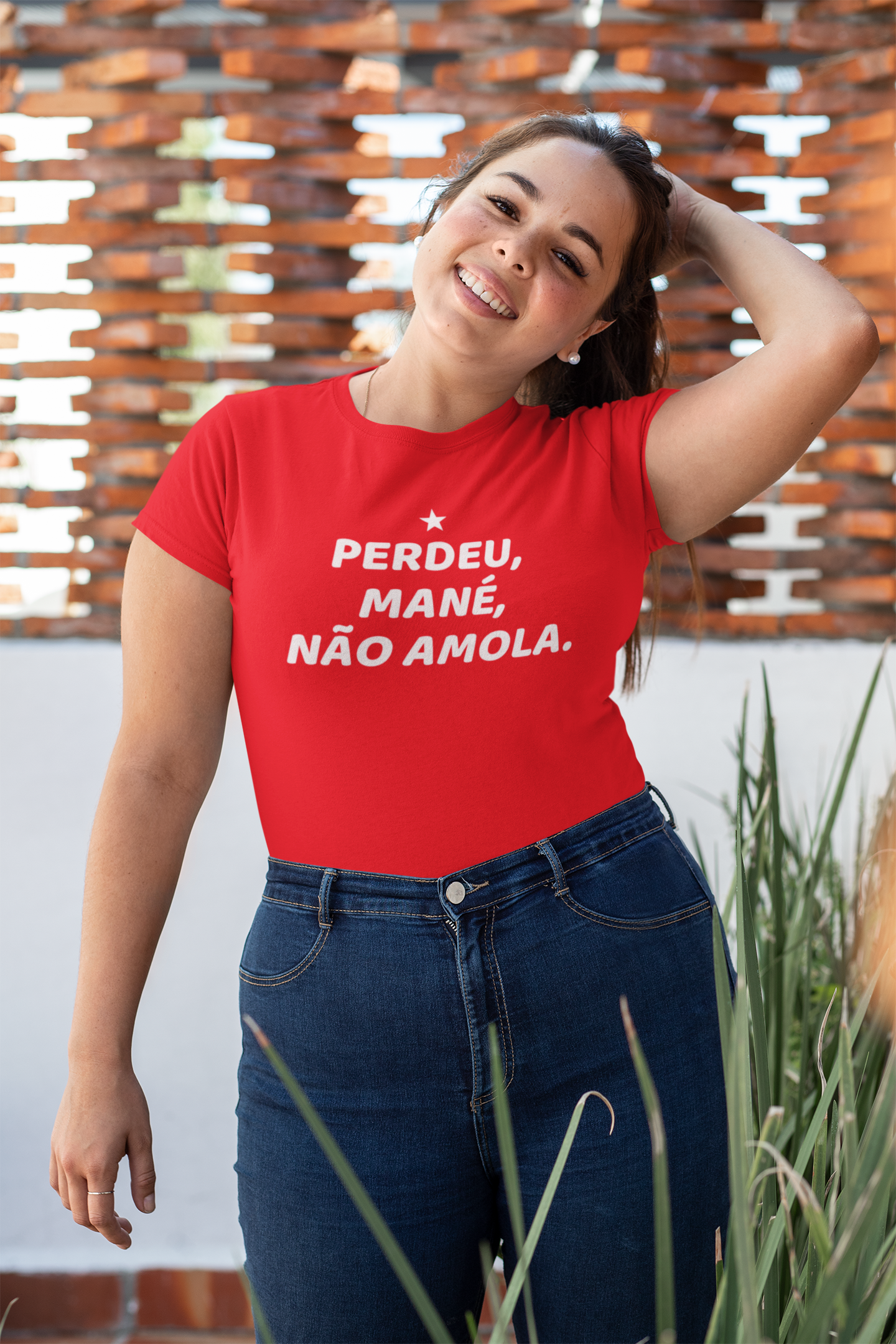 T-shirt Baby Look Não Amola