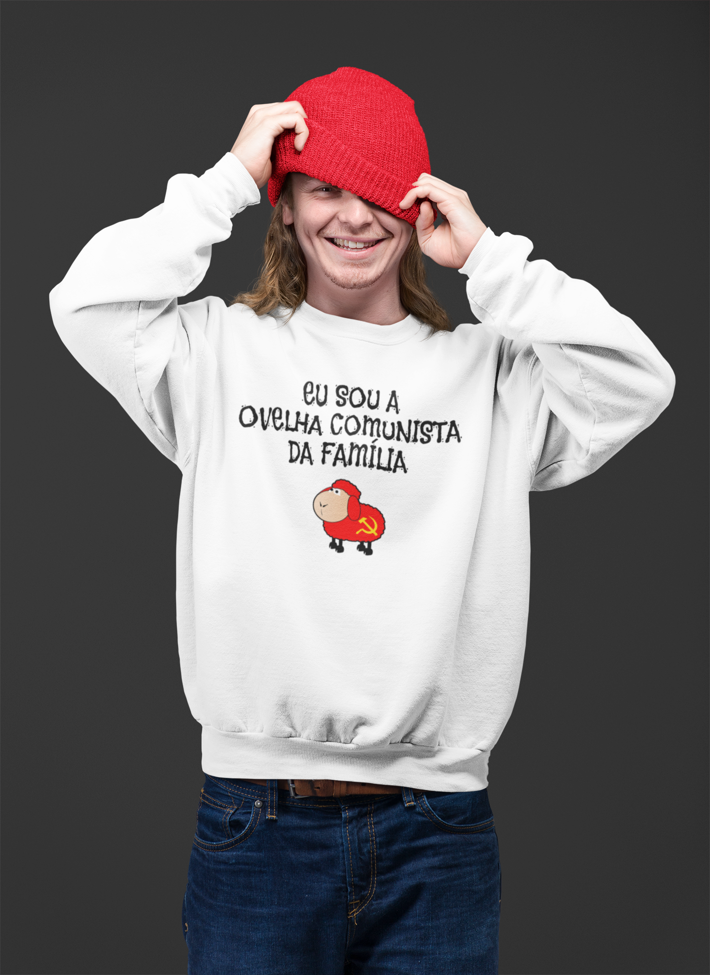 Moletom UNISSEX Ovelha Comunista