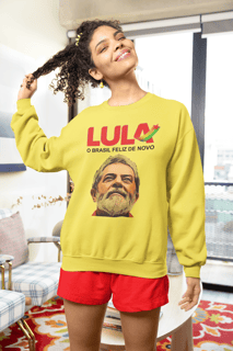 Nome do produto Moletom Unissex LULA BR