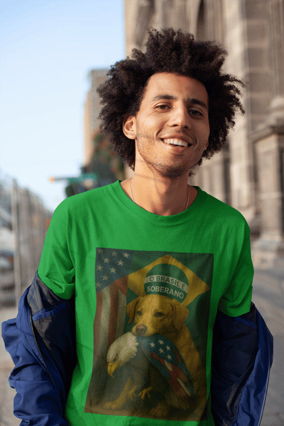T-shirt Tradicional CACHORRO CARAMELO