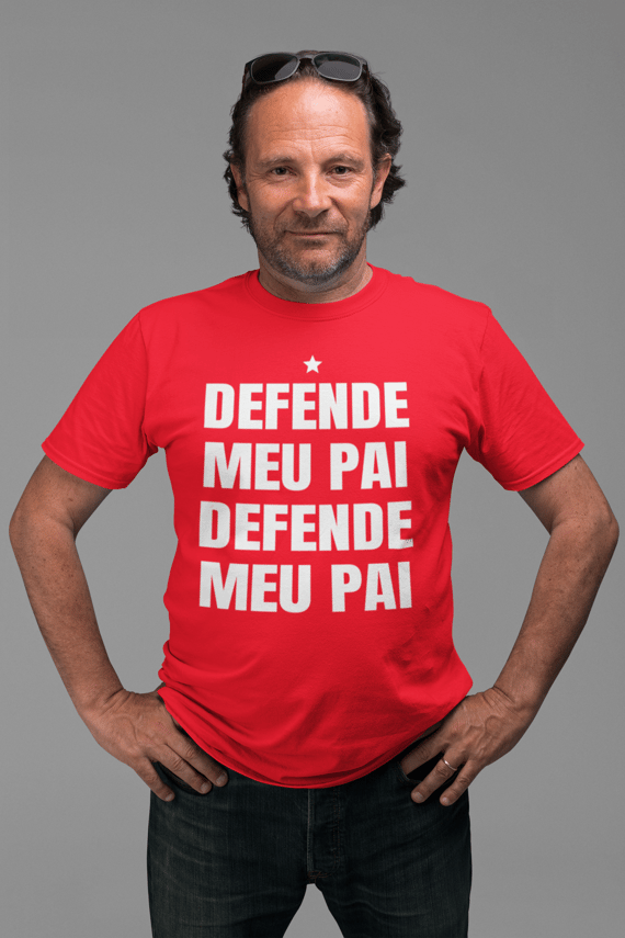 T-shirt Tradicional DEFENDE MEU PAI