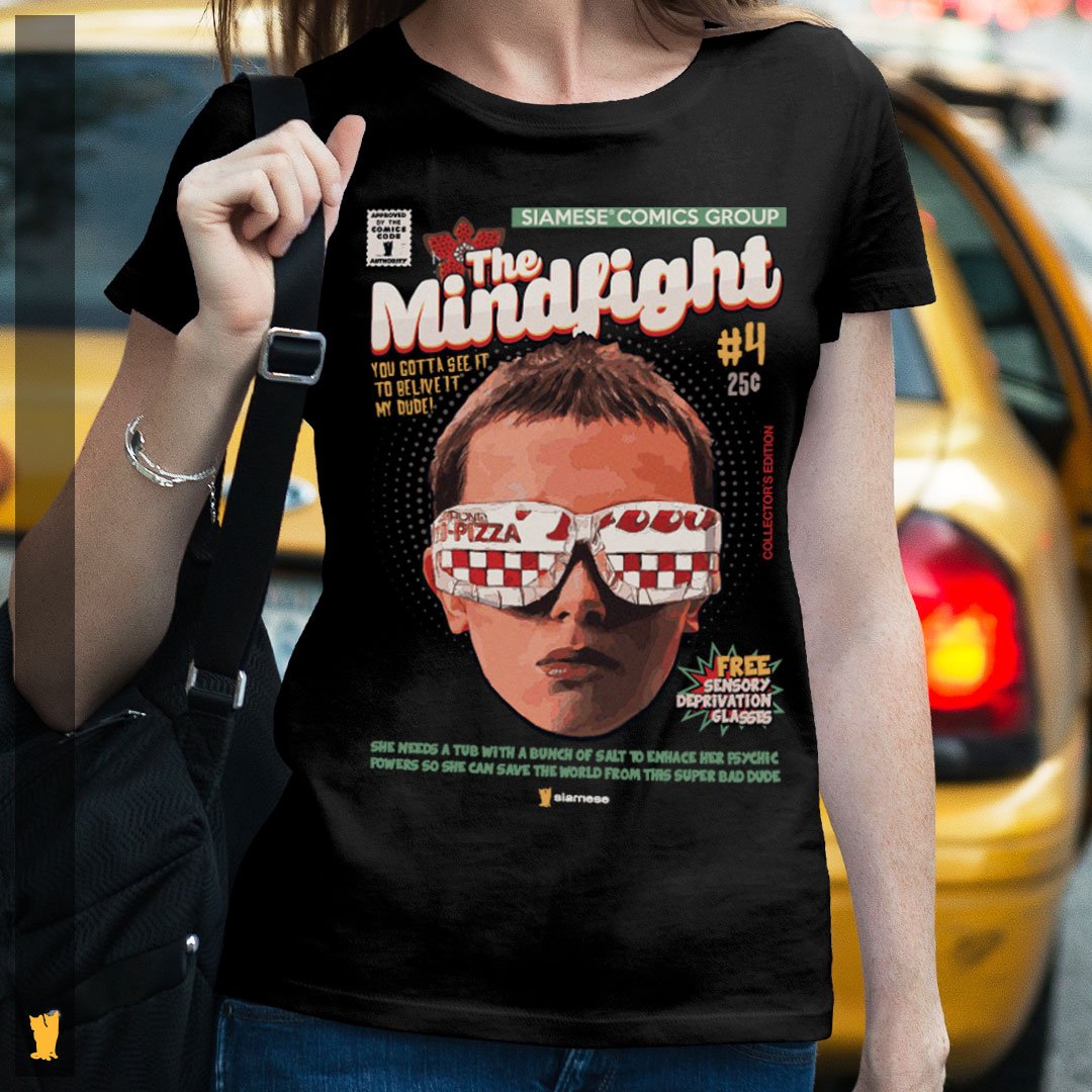 Nome do produto: Siamese Feminina Stranger Things The Mindfight