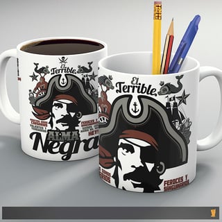 Caneca Siamese Alma Negra