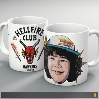 Nome do produto Caneca Stranger Things Hellfire Club