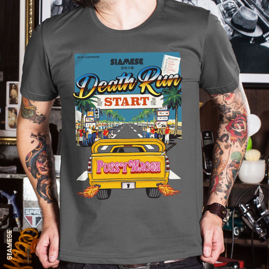 Nome do produto: Siamese Kill Bill Pussy Wagon