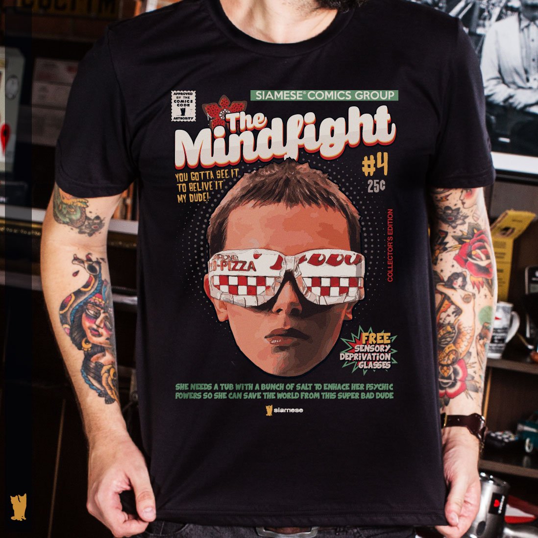 Nome do produto: Siamese Stranger Things The Mindfight