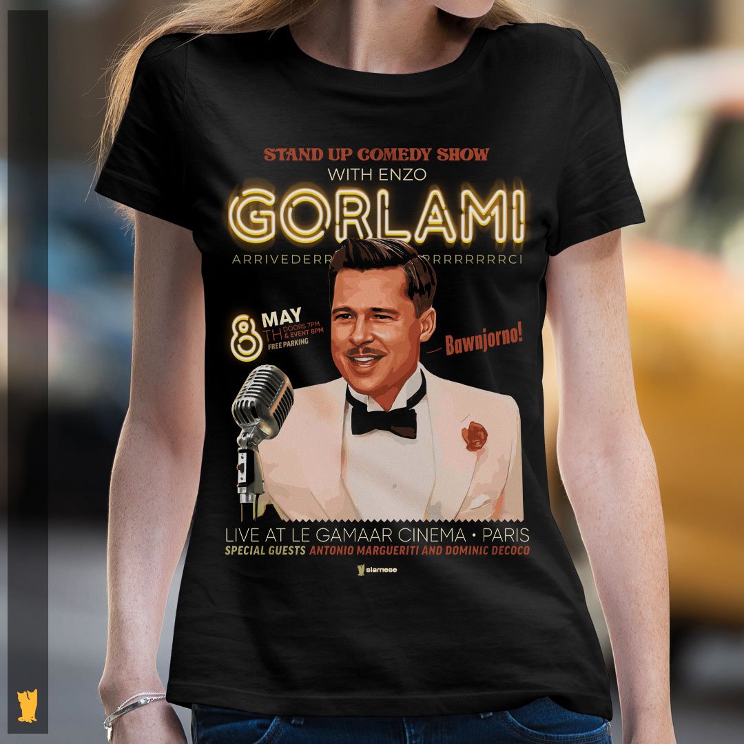Nome do produto: Feminina Gorlami - Bastardos Comedy Show