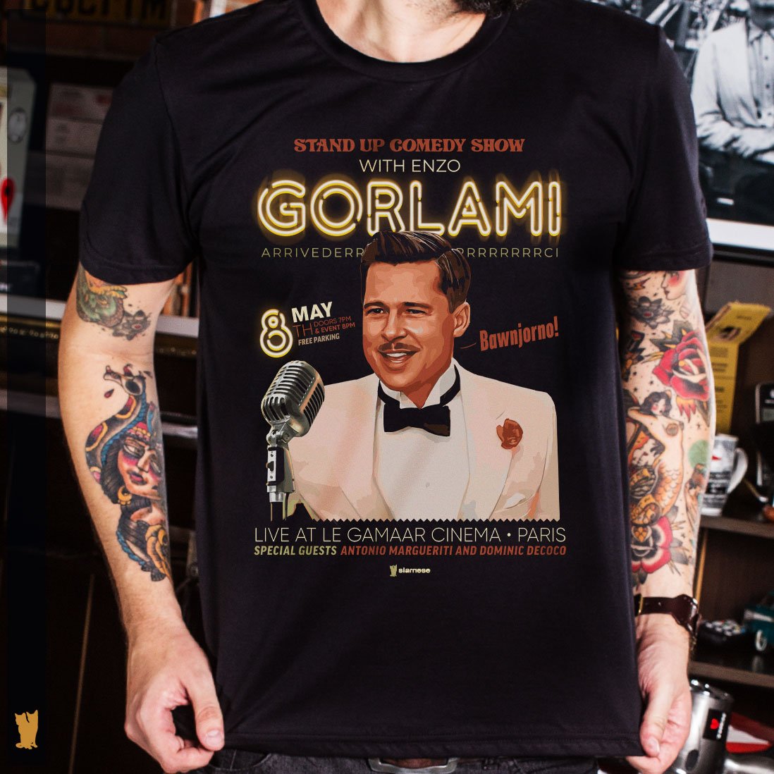 Nome do produto: Siamese Gorlami - Bastardos Comedy Show
