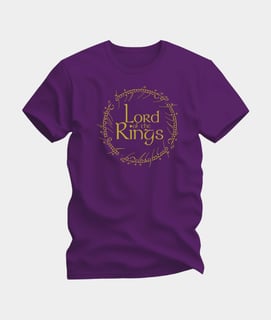 Nome do produto Camiseta Lord of the Rings