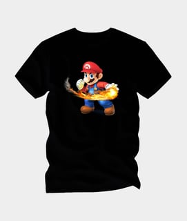 Nome do produto Camiseta Mário ( Fire )