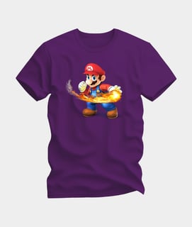 Nome do produto Camiseta Mário ( Fire )