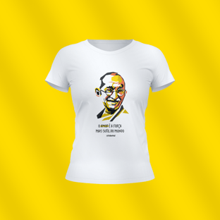 Nome do produtoBaby Look - Amor, Gandhi