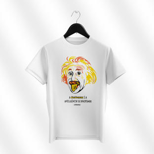 Nome do produtoCamisa - Criatividade, Einstein